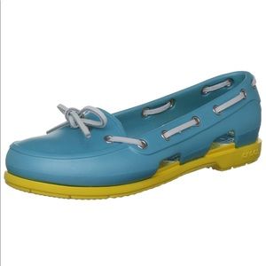 Crocs Women's Beach Line Boat Shoe size 6